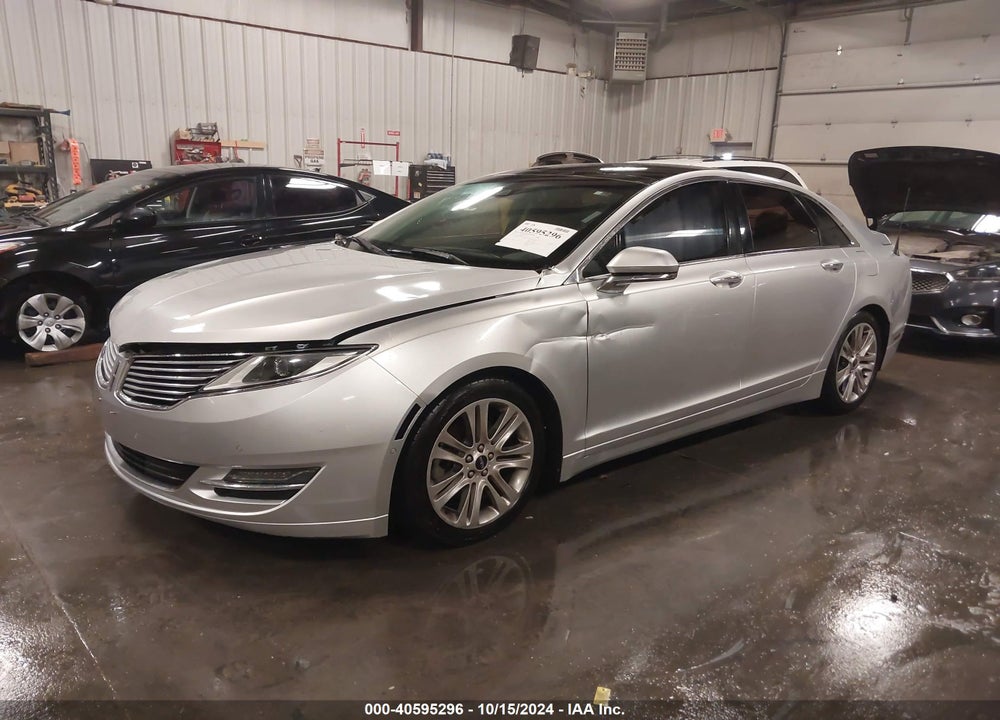 2014 LINCOLN MKZ VIN: 3LN6L2G98ER820640