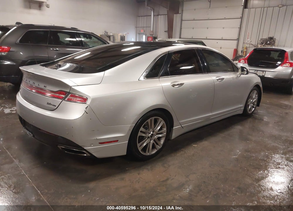 2014 LINCOLN MKZ VIN: 3LN6L2G98ER820640