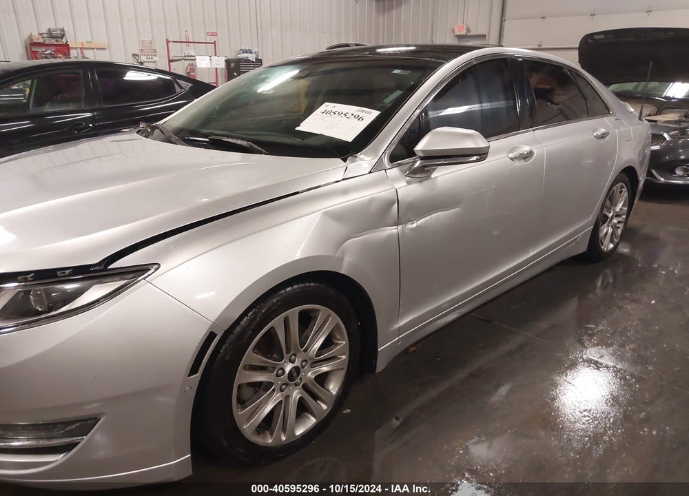2014 LINCOLN MKZ VIN: 3LN6L2G98ER820640