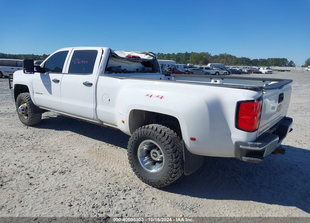 2017 CHEVROLET SILVERADO 3500HD WT VIN: 1GC4KYCY7HF228310