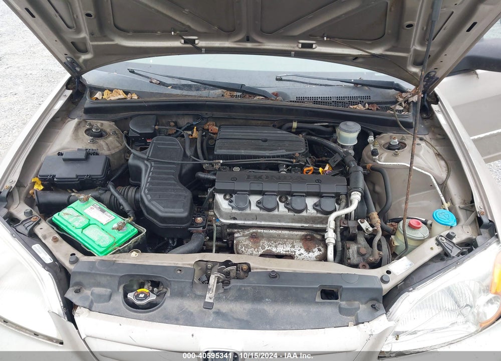 2002 HONDA CIVIC LX VIN: 2HGES16562H602717