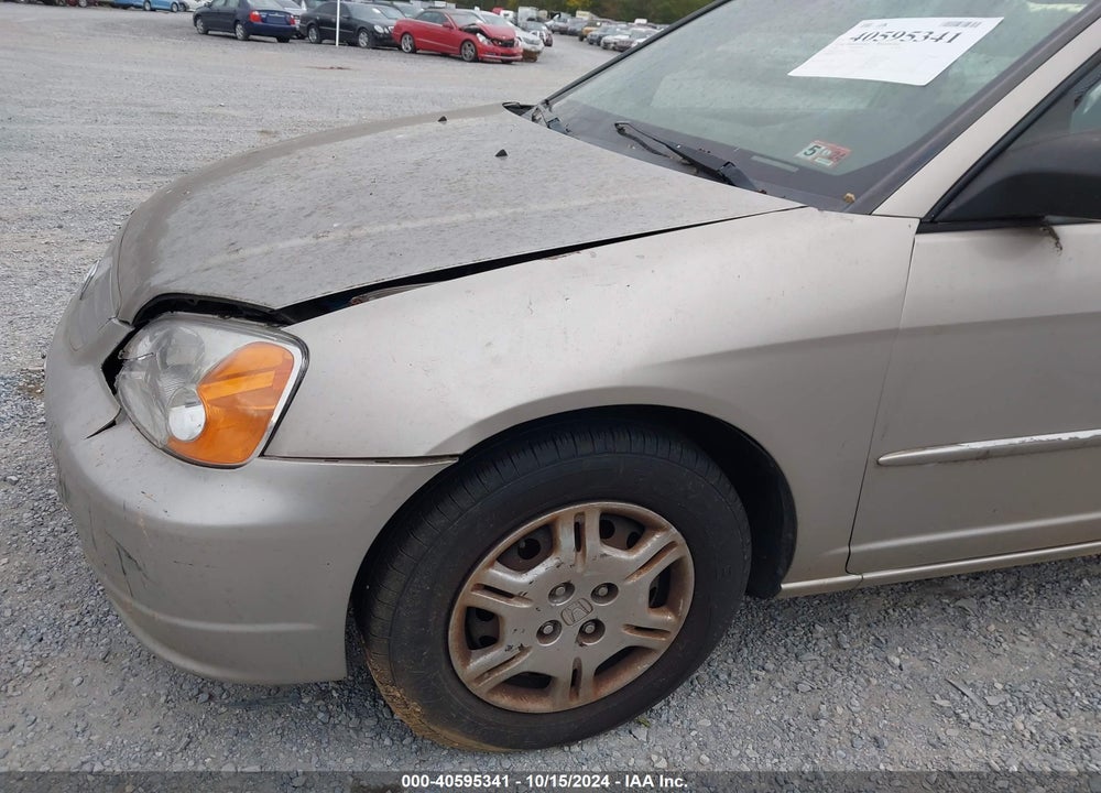 2002 HONDA CIVIC LX VIN: 2HGES16562H602717