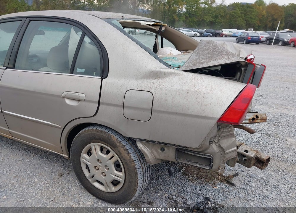 2002 HONDA CIVIC LX VIN: 2HGES16562H602717