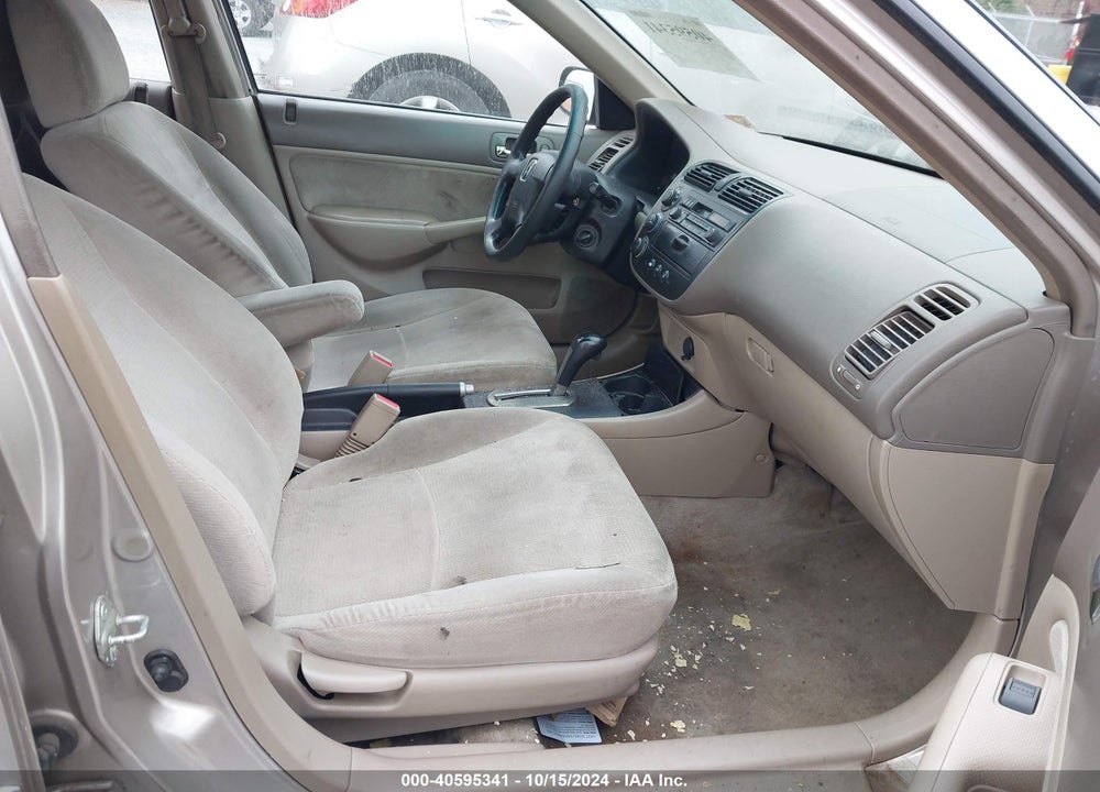2002 HONDA CIVIC LX VIN: 2HGES16562H602717