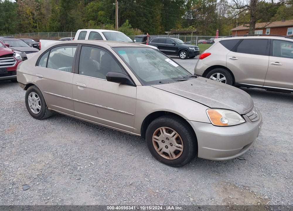 2002 HONDA CIVIC LX VIN: 2HGES16562H602717