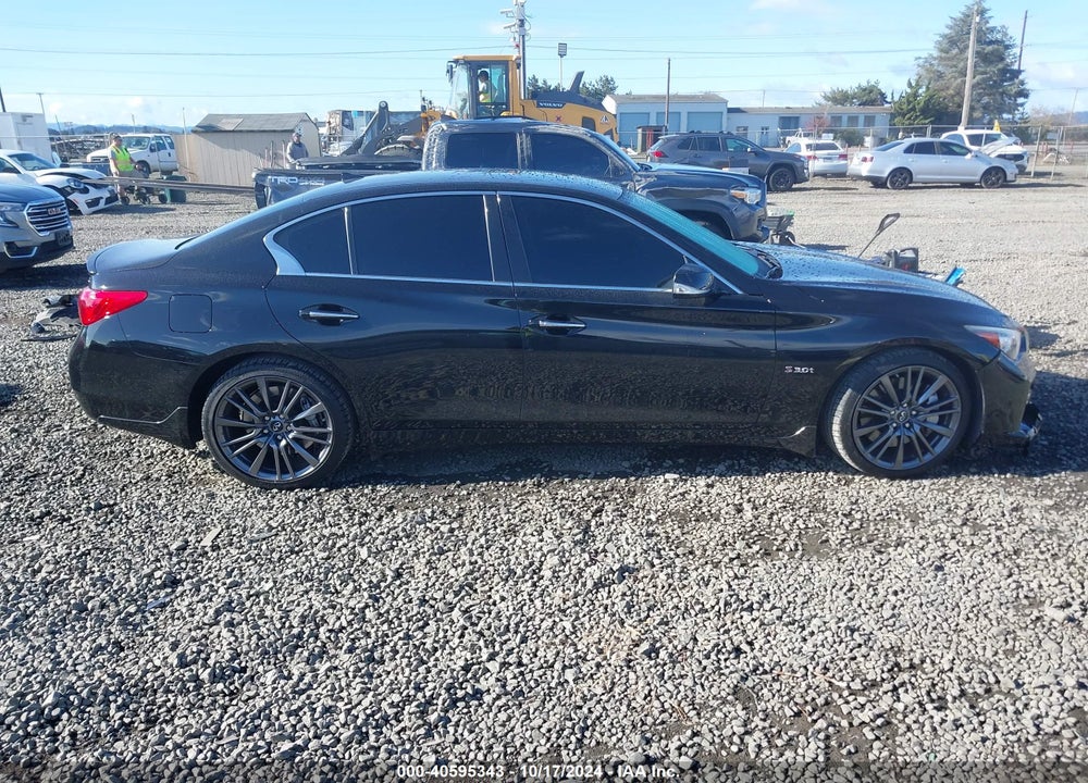 2016 INFINITI Q50 3.0T RED SPORT 400 VIN: JN1FV7AP1GM421490
