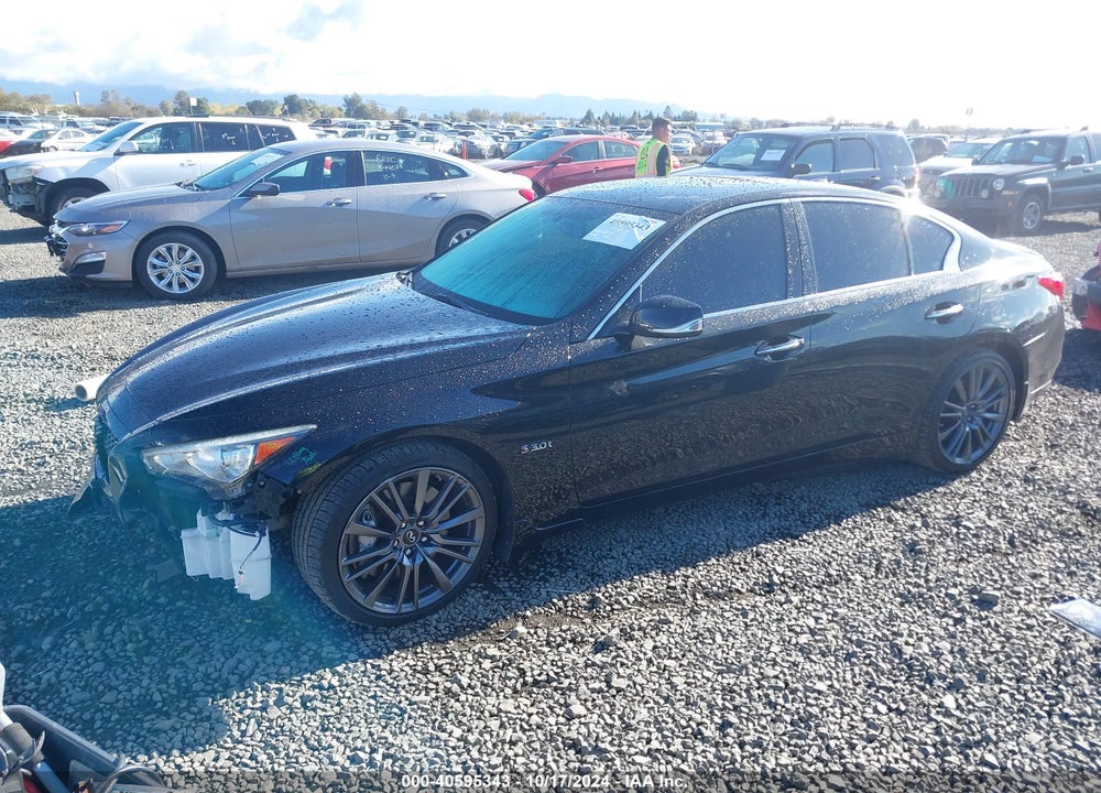 2016 INFINITI Q50 3.0T RED SPORT 400 VIN: JN1FV7AP1GM421490