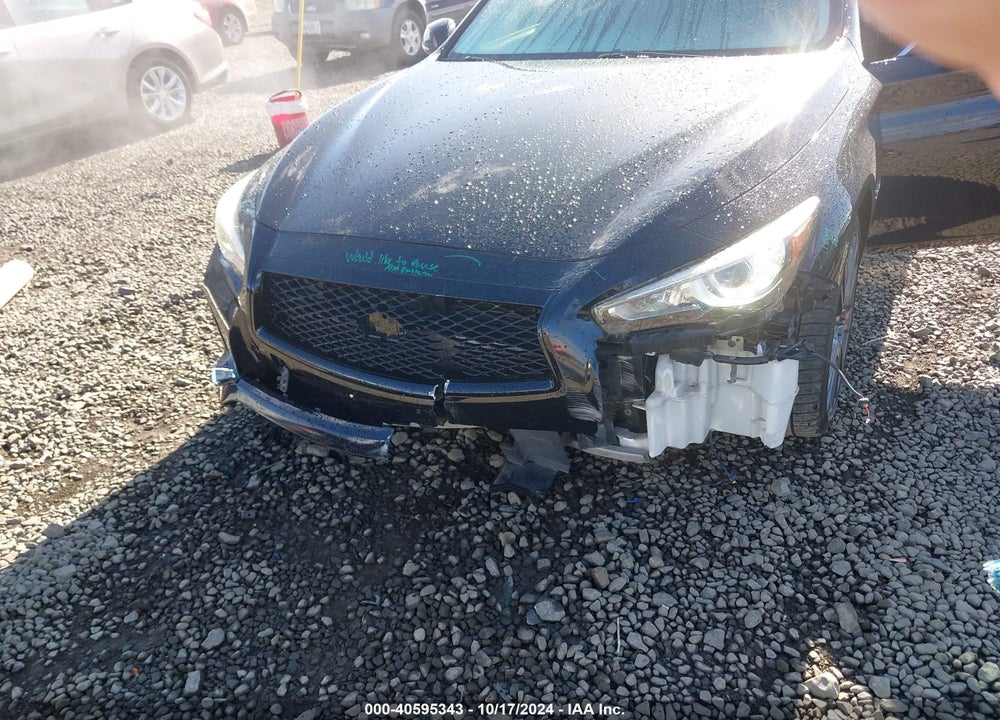 2016 INFINITI Q50 3.0T RED SPORT 400 VIN: JN1FV7AP1GM421490
