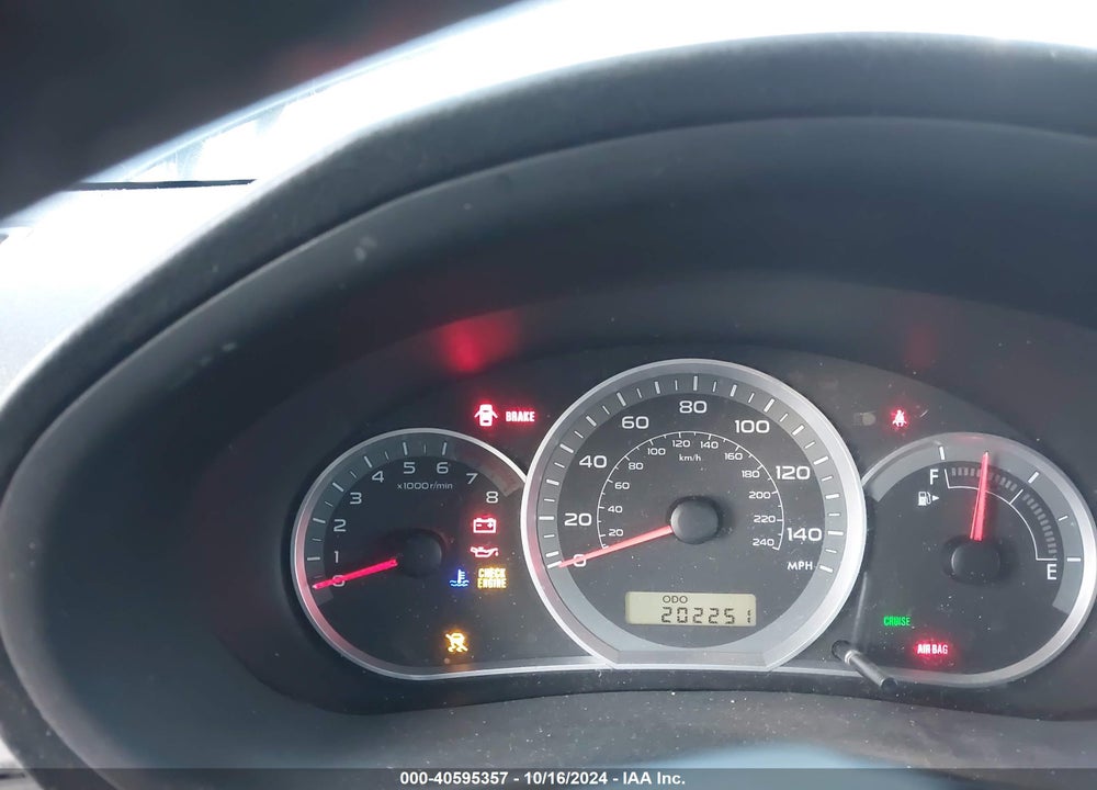 2011 SUBARU IMPREZA OUTBACK SPORT VIN: JF1GH6D69BG817153