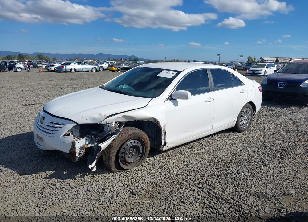 2008 TOYOTA CAMRY LE VIN: 4T1BE46K38U740636