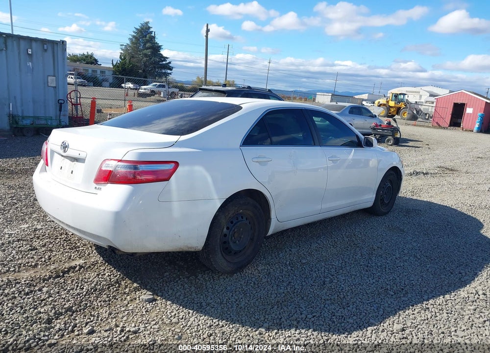 2008 TOYOTA CAMRY LE VIN: 4T1BE46K38U740636