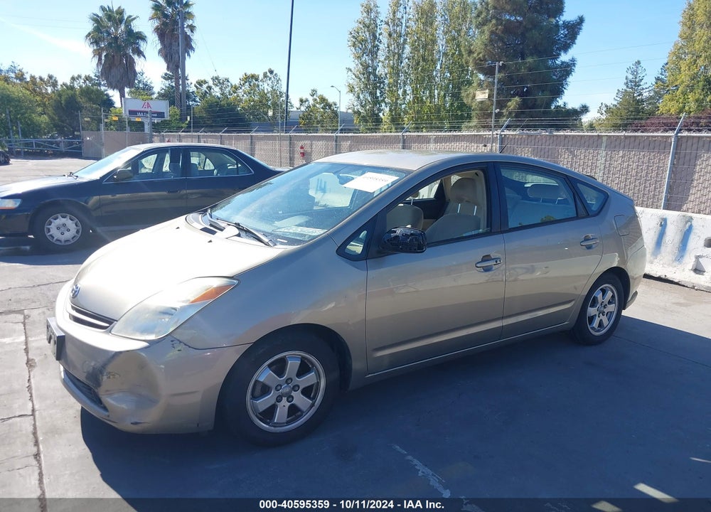 2005 TOYOTA PRIUS VIN: JTDKB20U950132070