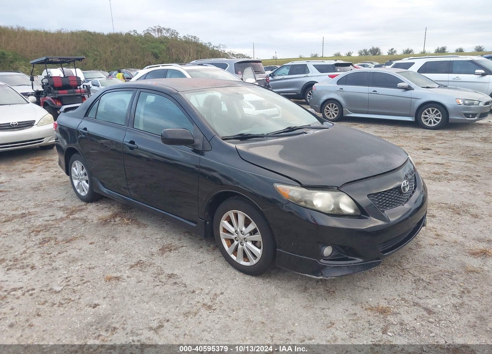 2009 TOYOTA COROLLA S VIN: 2T1BU40E79C073532