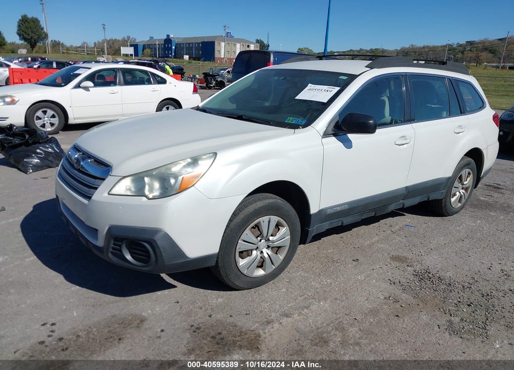 2013 SUBARU OUTBACK 2.5I VIN: 4S4BRBACXD3280027
