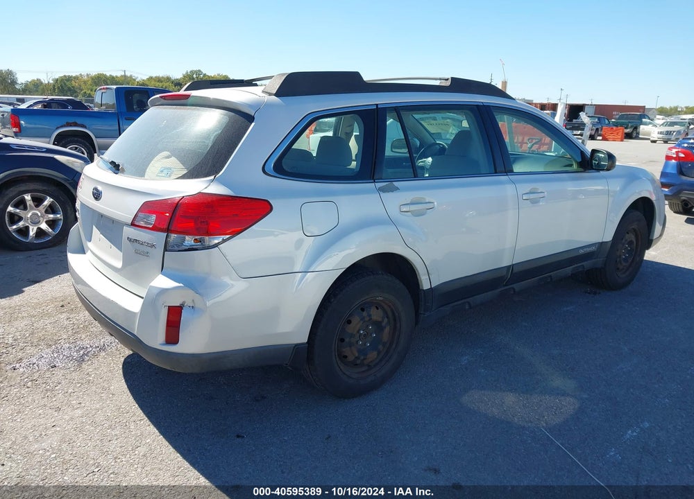 2013 SUBARU OUTBACK 2.5I VIN: 4S4BRBACXD3280027