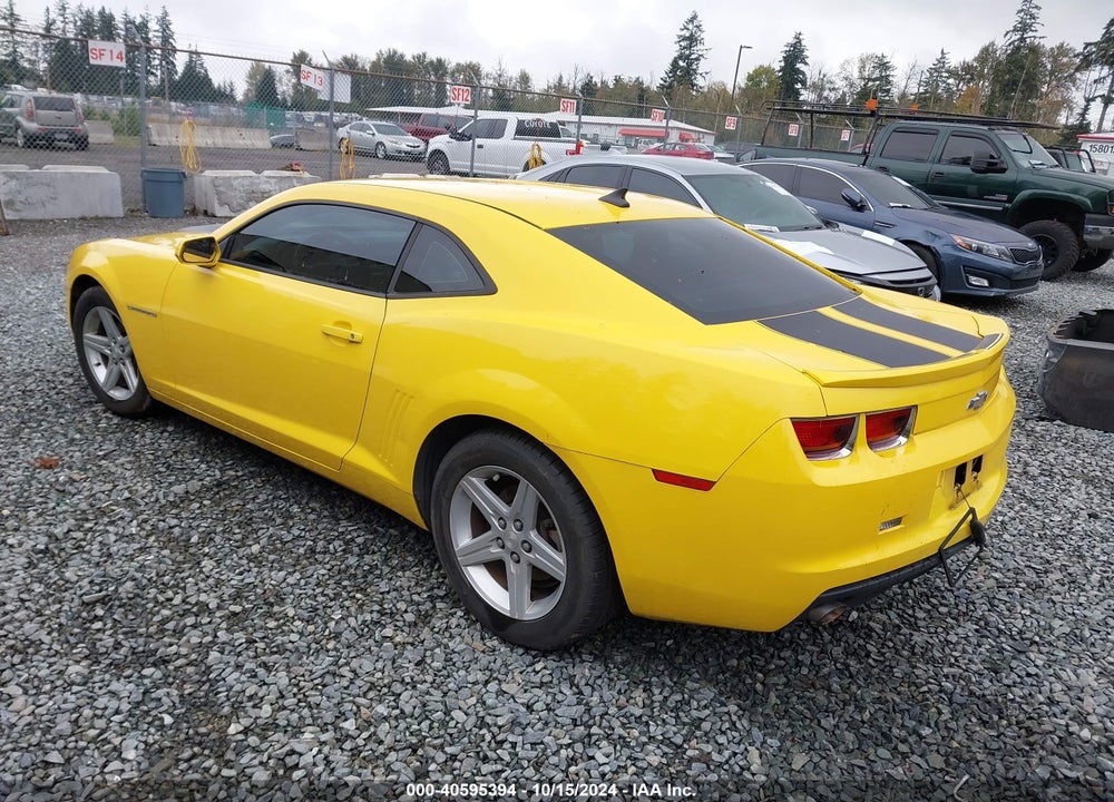 2012 CHEVROLET CAMARO 1LT VIN: 2G1FB1E39C9198948