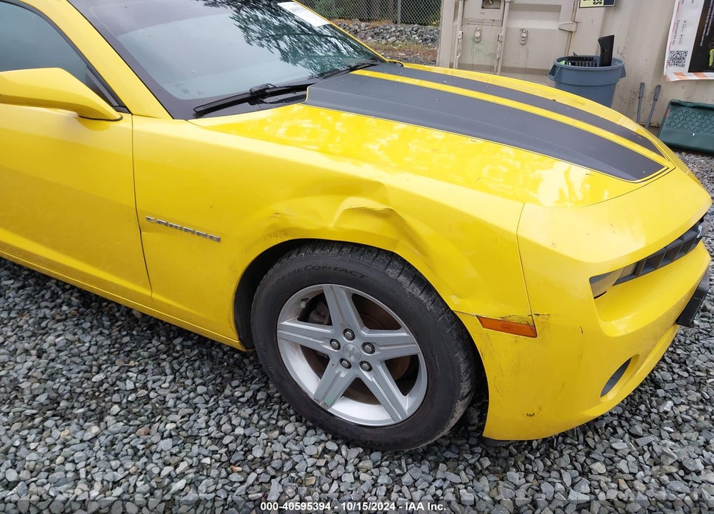 2012 CHEVROLET CAMARO 1LT VIN: 2G1FB1E39C9198948