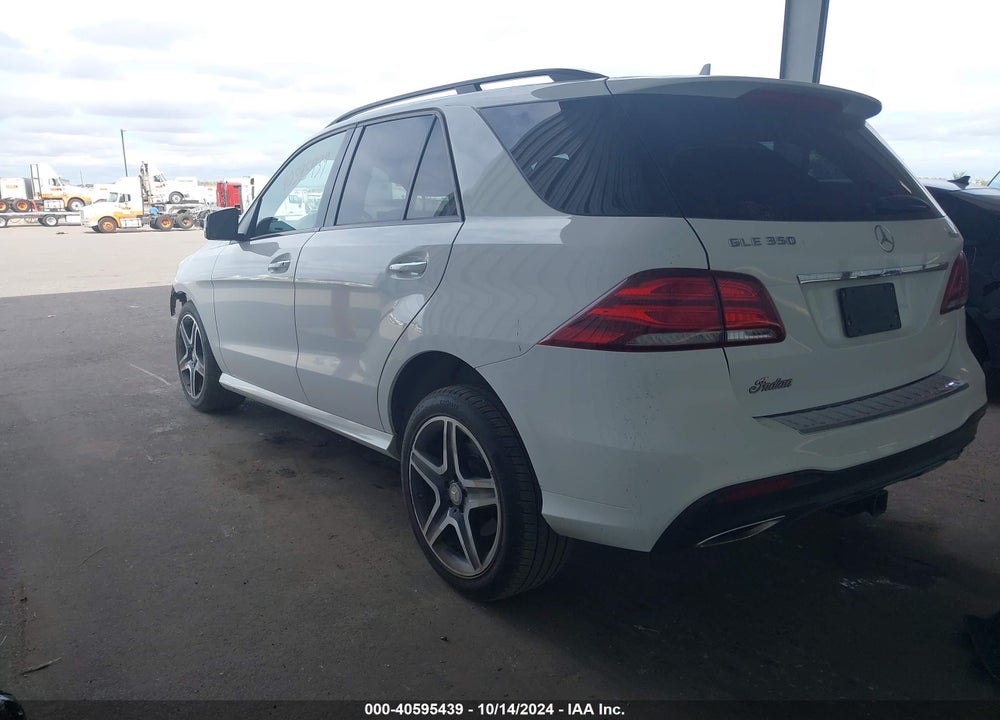 2017 MERCEDES-BENZ GLE 350 4MATIC VIN: 4JGDA5HB7HA854308