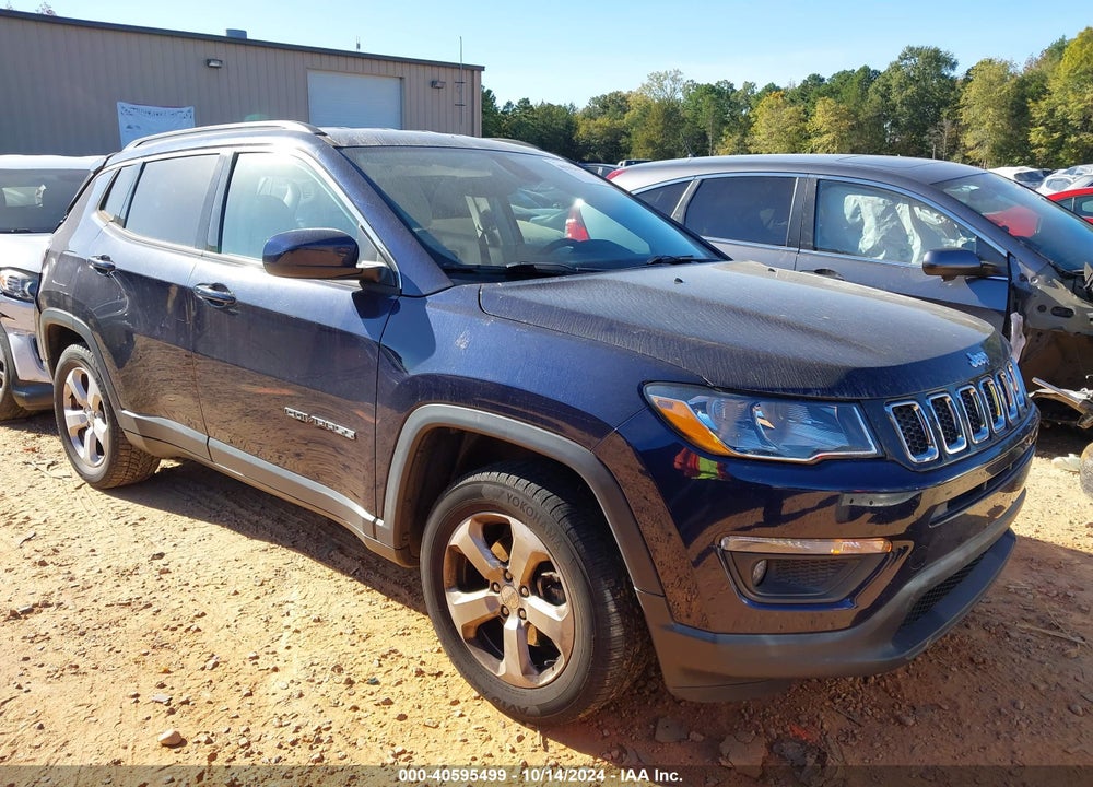 2018 JEEP COMPASS LATITUDE 4X4 VIN: 3C4NJDBB5JT348972