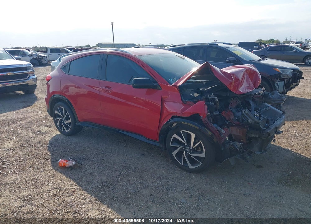 2019 HONDA HR-V SPORT VIN: 3CZRU5H1XKM701015