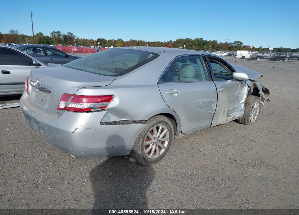 2011 TOYOTA CAMRY XLE V6 VIN: 4T1BK3EK4BU125363
