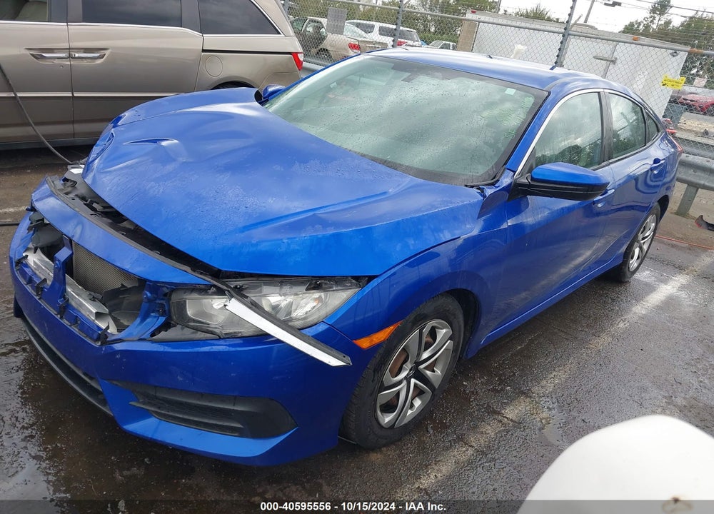 2016 HONDA CIVIC LX VIN: 2HGFC2F51GH553019