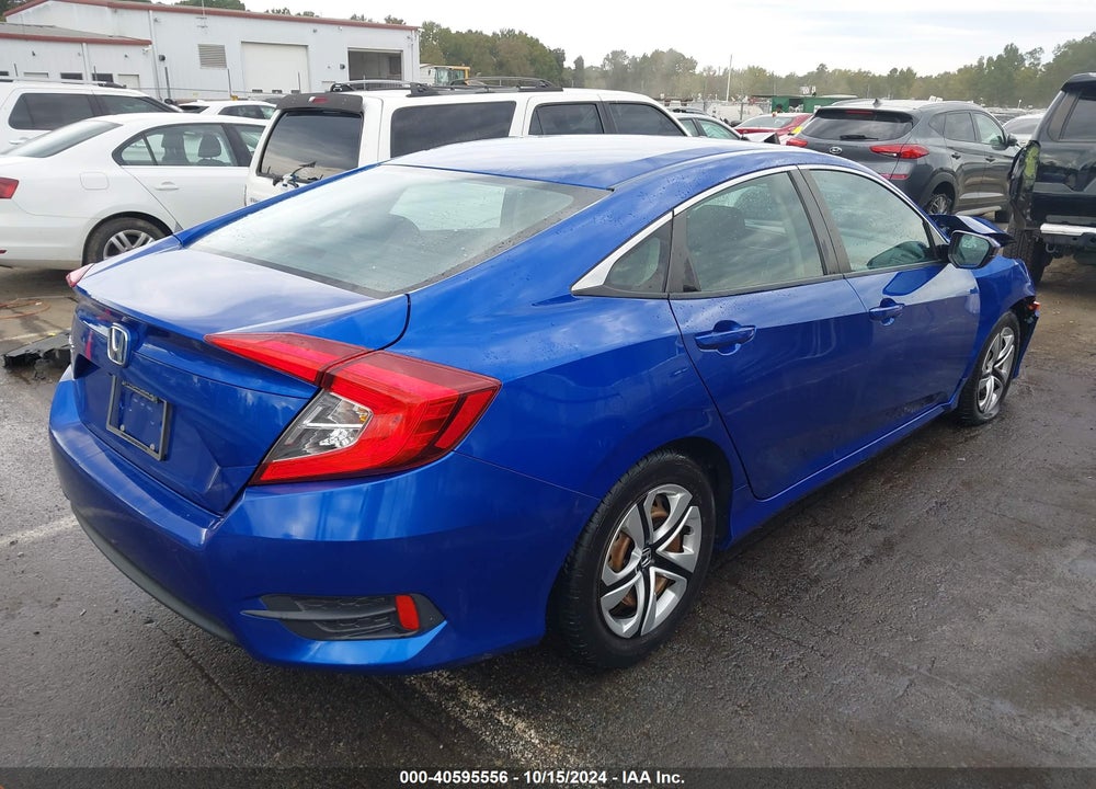 2016 HONDA CIVIC LX VIN: 2HGFC2F51GH553019