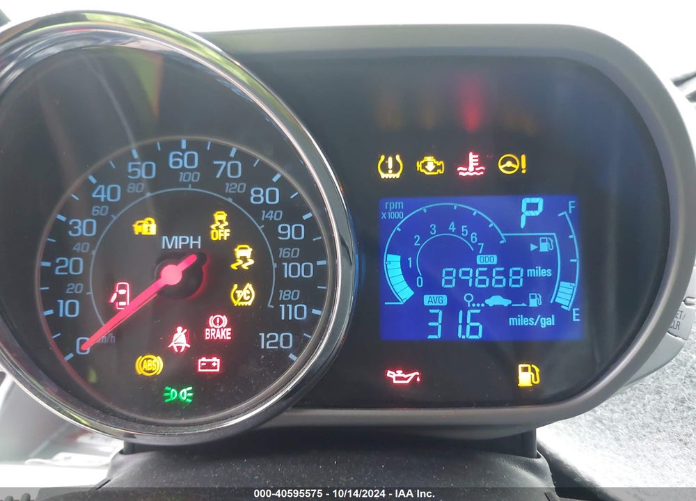 2014 CHEVROLET SPARK LS AUTO VIN: KL8CB6S98EC482463