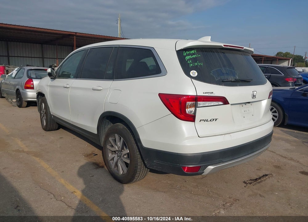 2020 HONDA PILOT AWD EX VIN: 5FNYF6H3XLB023553