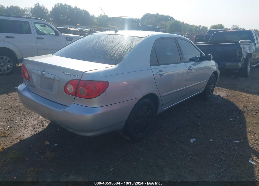 2007 TOYOTA COROLLA LE VIN: 2T1BR32E17C784911