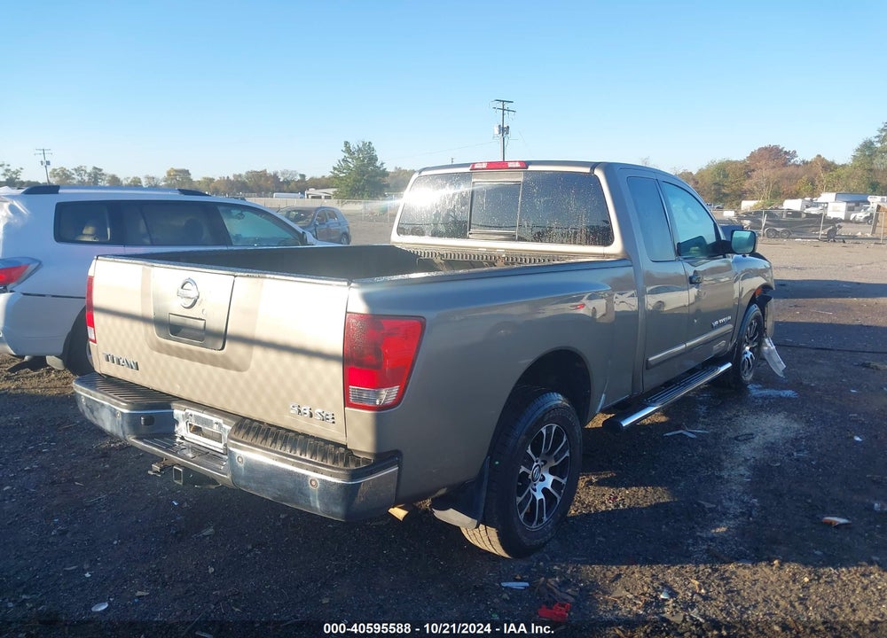 2008 NISSAN TITAN LE/PRO-4X/SE VIN: 1N6AA06C68N355463