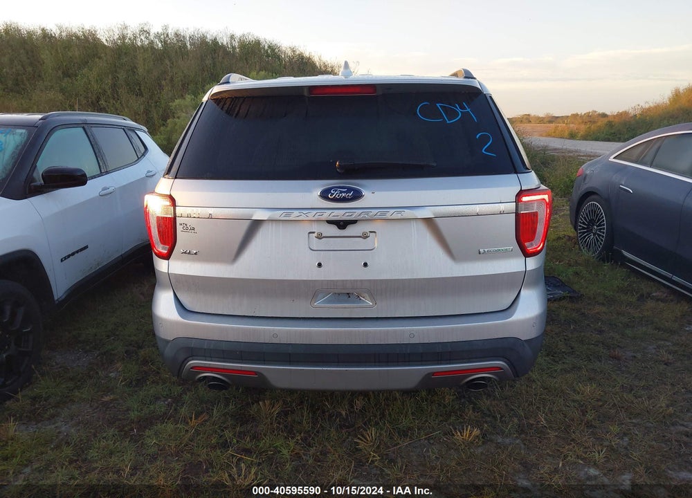 2016 FORD EXPLORER XLT VIN: 1FM5K7DH3GGC98369