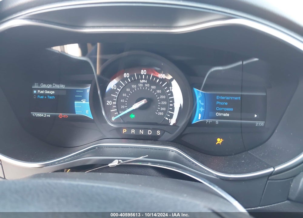 2014 FORD FUSION TITANIUM VIN: 3FA6P0K9XER284753