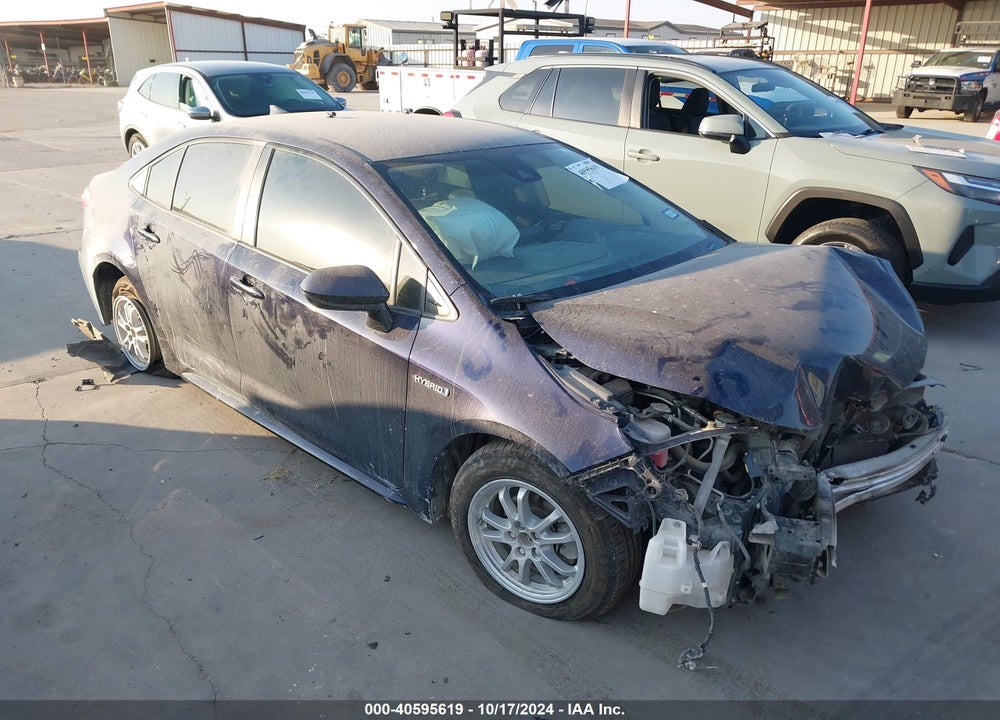 2021 TOYOTA COROLLA HYBRID LE VIN: JTDEAMDE6MJ008801
