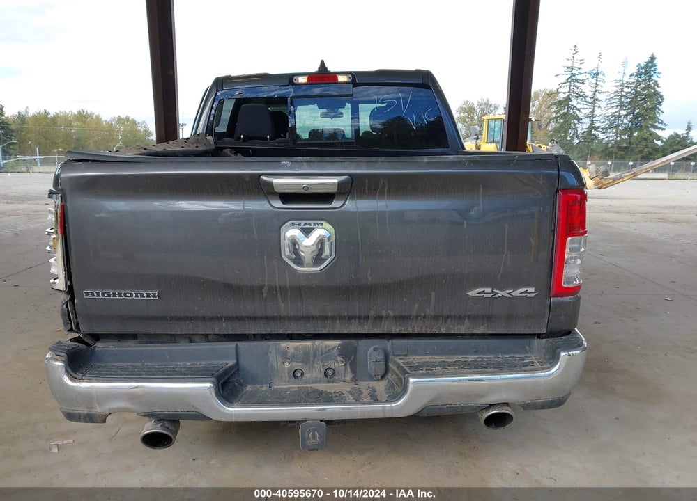 2019 RAM 1500 BIG HORN/LONE STAR 4X4 5'7 BOX VIN: 1C6SRFFT1KN649550