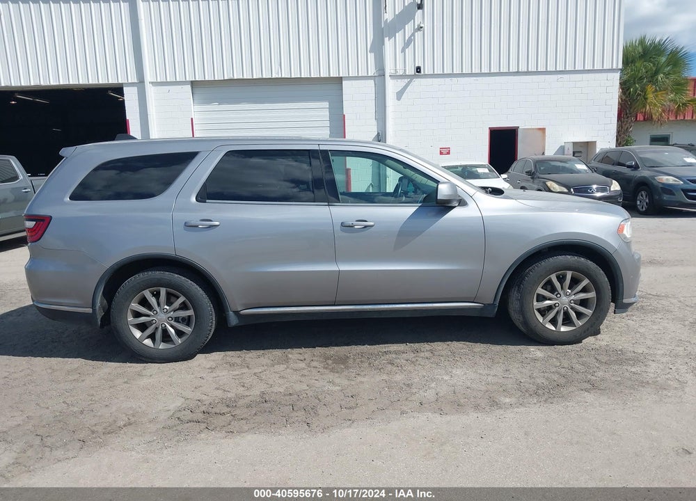 2018 DODGE DURANGO SXT RWD VIN: 1C4RDHAG8JC186652
