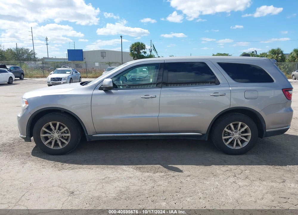 2018 DODGE DURANGO SXT RWD VIN: 1C4RDHAG8JC186652