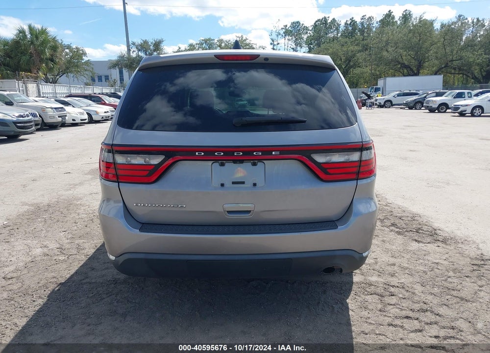 2018 DODGE DURANGO SXT RWD VIN: 1C4RDHAG8JC186652