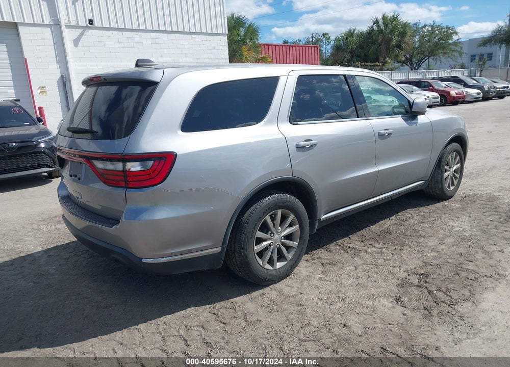 2018 DODGE DURANGO SXT RWD VIN: 1C4RDHAG8JC186652