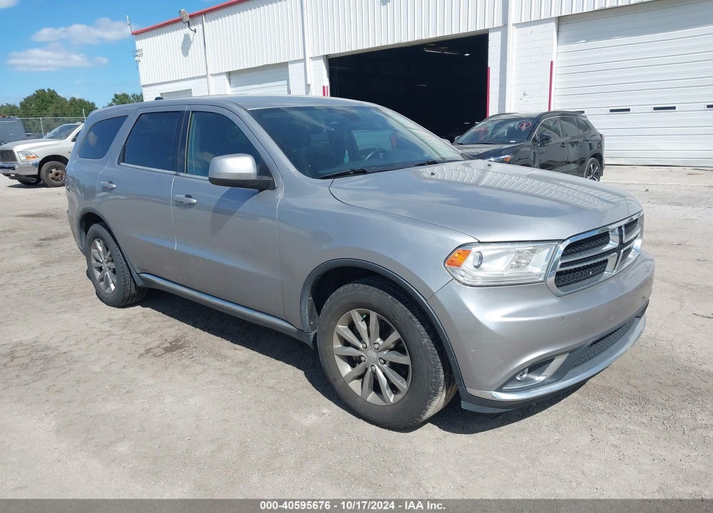 2018 DODGE DURANGO SXT RWD VIN: 1C4RDHAG8JC186652