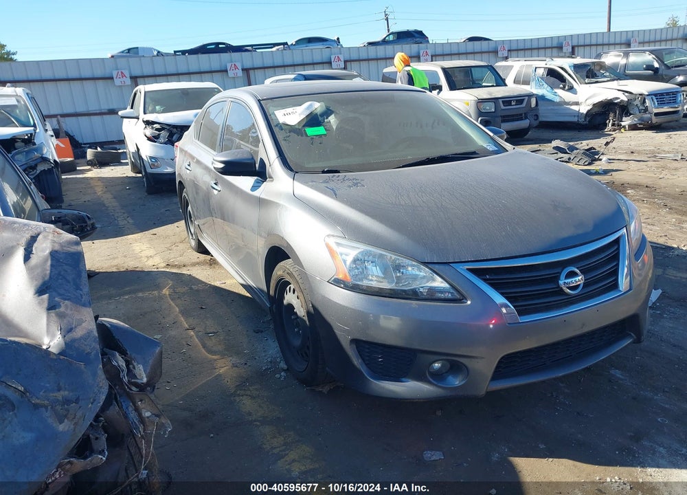 2015 NISSAN SENTRA SR VIN: 3N1AB7AP0FY377707
