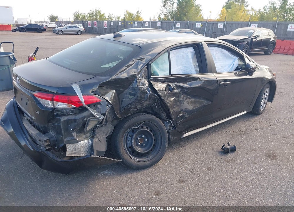 2022 TOYOTA COROLLA LE VIN: 5YFEPMAE5NP333164