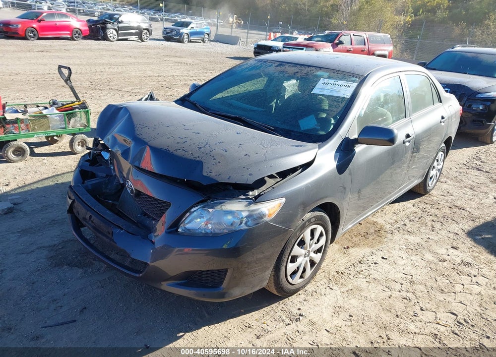 2009 TOYOTA COROLLA LE VIN: 2T1BU40E19C176199