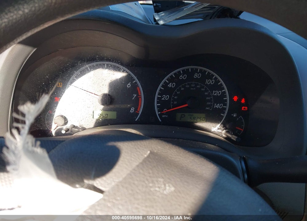 2009 TOYOTA COROLLA LE VIN: 2T1BU40E19C176199