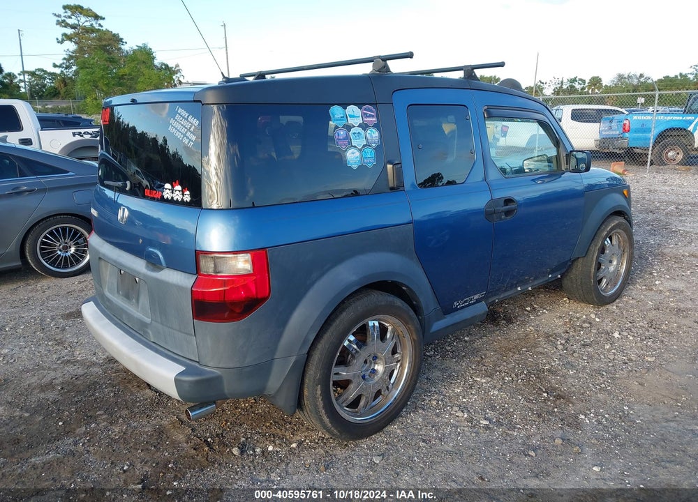 2006 HONDA ELEMENT EX VIN: 5J6YH18646L000563