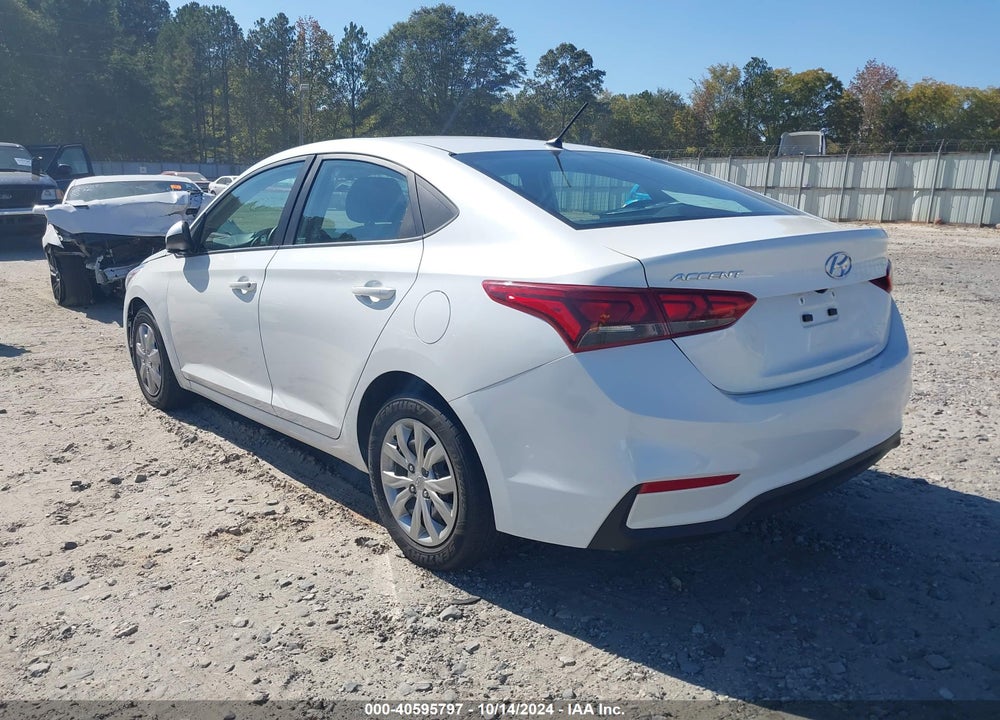 2021 HYUNDAI ACCENT SE VIN: 3KPC24A68ME131417