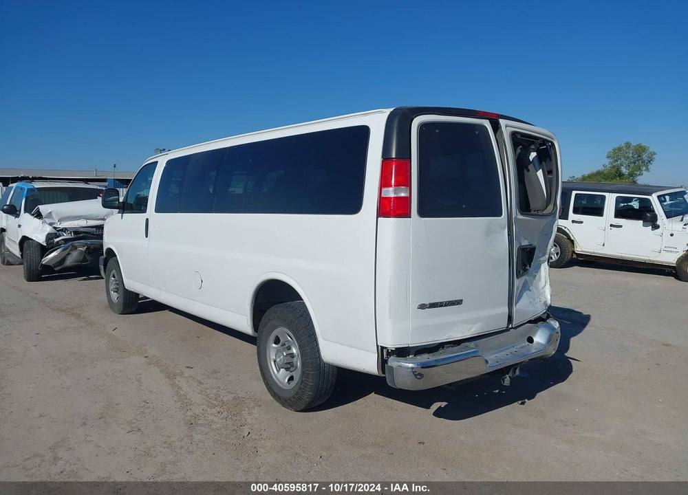 2019 CHEVROLET EXPRESS 3500 LT VIN: 1GAZGPFG0K1203119