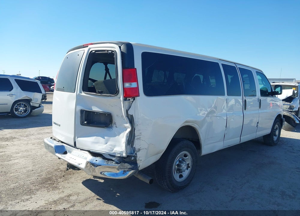 2019 CHEVROLET EXPRESS 3500 LT VIN: 1GAZGPFG0K1203119