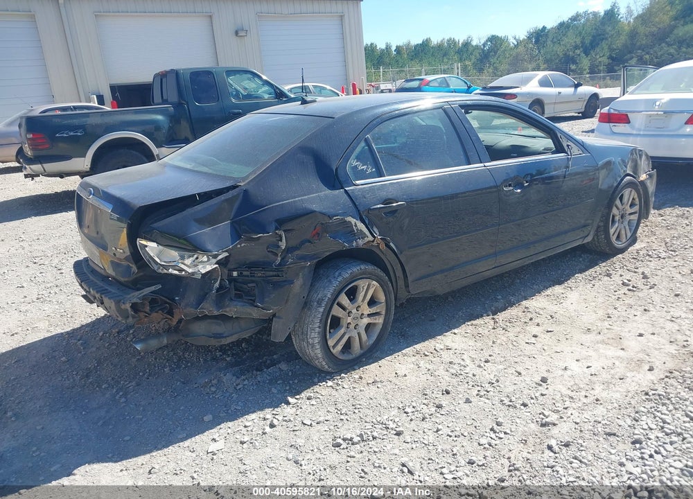 2007 FORD FUSION SEL VIN: 3FAHP08187R247858