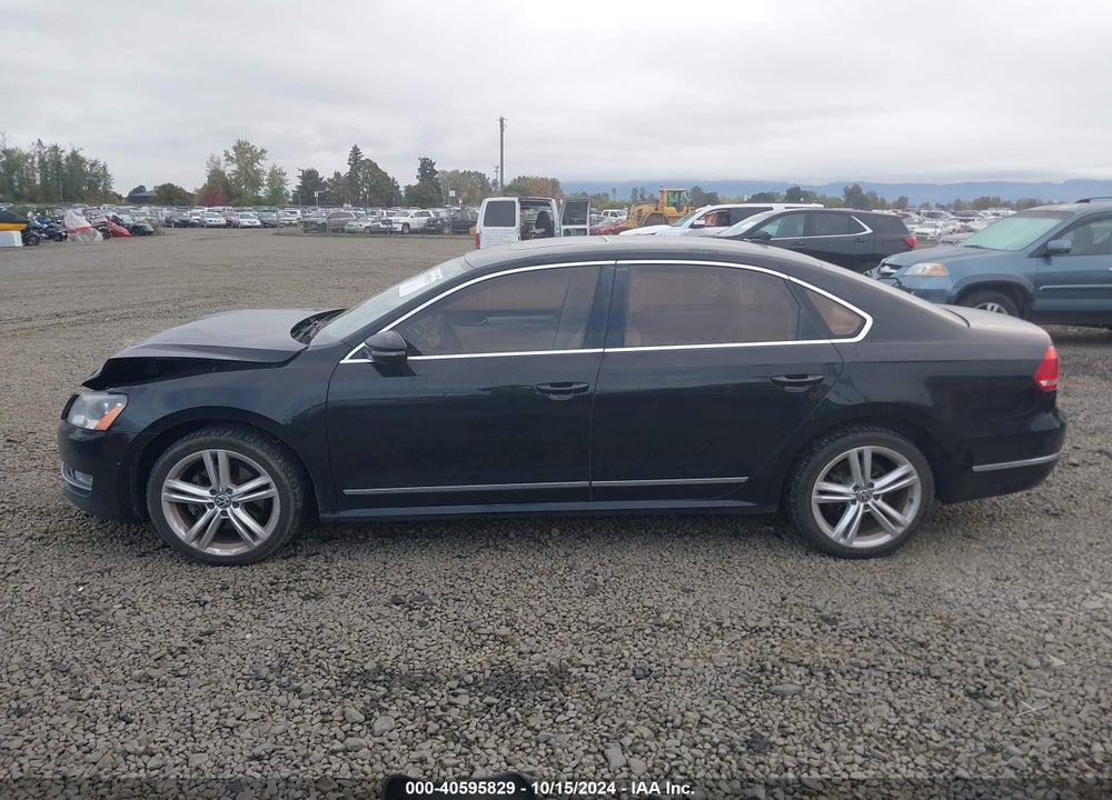 2012 VOLKSWAGEN PASSAT 2.0L TDI SE VIN: 1VWBN7A31CC097639